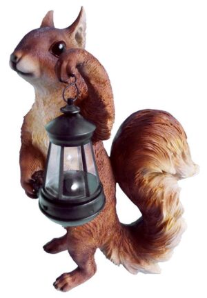 Veverička s lampášikom